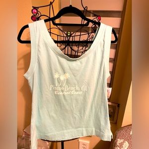 #pismobeach tank top BNWT size small